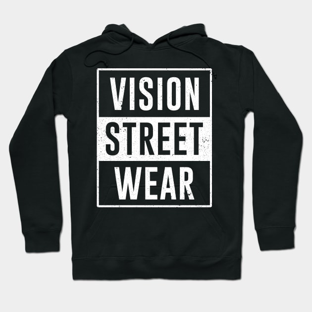 Vision Street Wear 80s skateboarding Hoodie by Marcell Autry